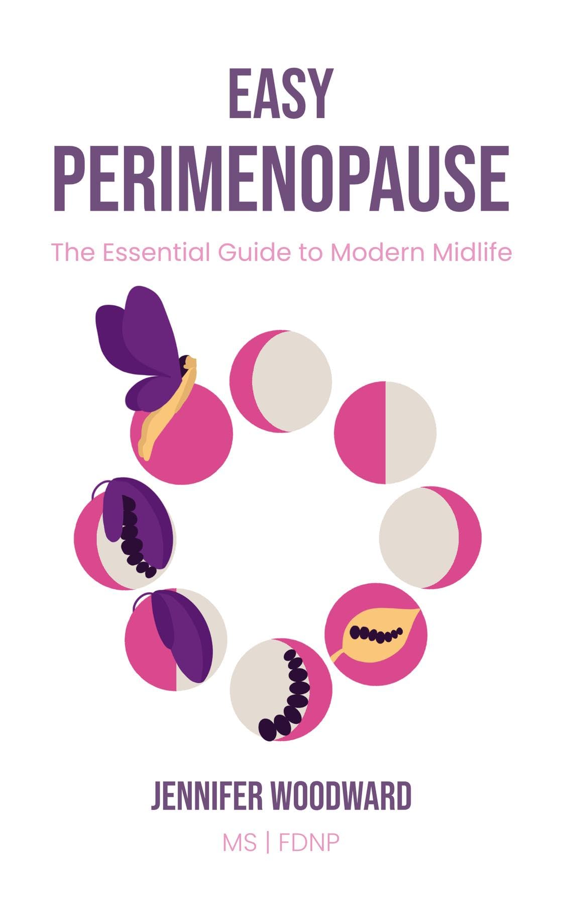 Easy Perimenopause book cover by Jennifer Woodward